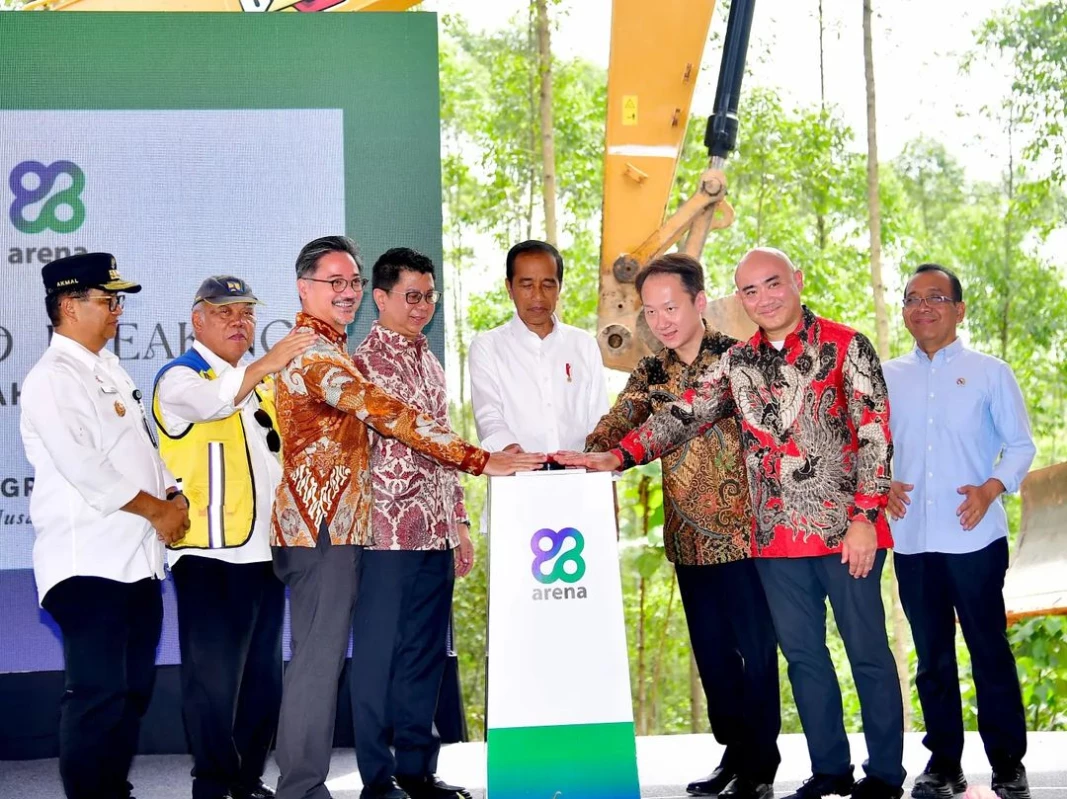 Groundbreaking PLN Hub, Presiden Jokowi : Energi di IKN Harus 100 Persen Hijau