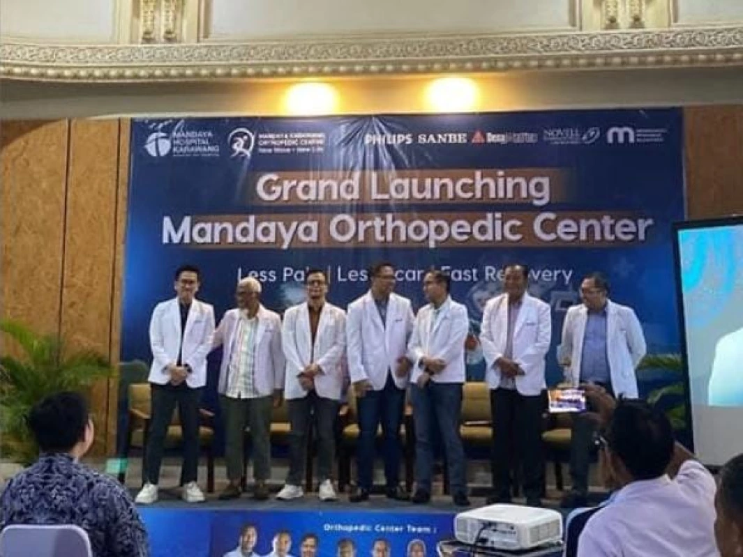 RS Mandaya Karawang Luncurkan Pusat Orthopedi dan Artroskopi Berteknologi Tinggi