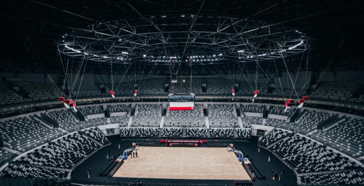 Venue Indonesia Arena yang Awalnya akan Digunakan untuk Indonesia Open 2024. (Sumber Foto: DBL.id)