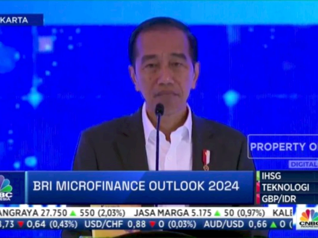 Buka BRI Microfinance Outlook 2024, Presiden Jokowi Soroti Peran Penting UMKM