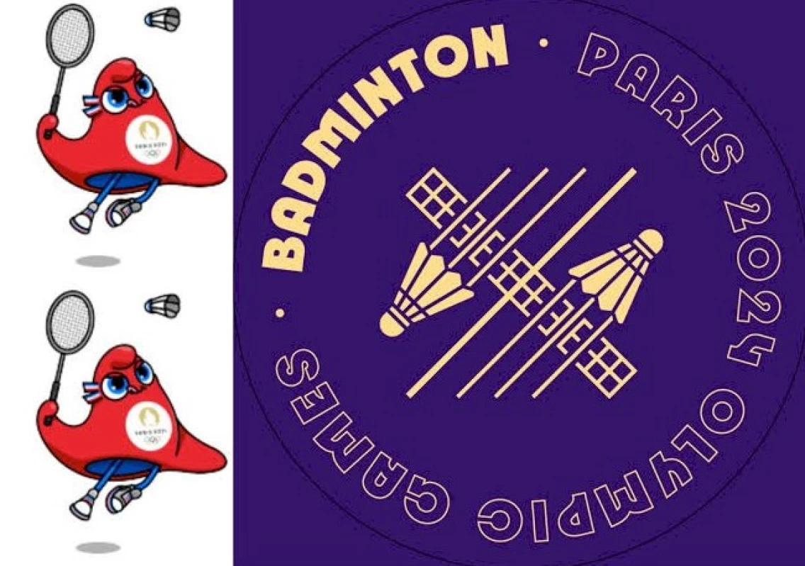 Badminton Olimpiade Paris 2024. (Sumber Gambar: Any Sources)