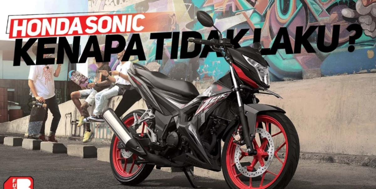 Kenapa Honda Sonic Tidak Selaku Satria Fu? (Sumber Foto Channel YouTube FUSO BOX MOTO)