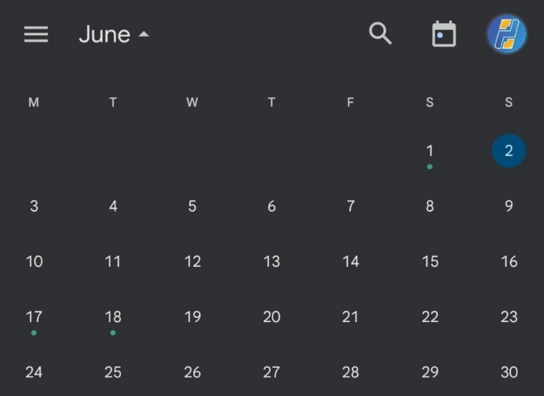 Tanggal Merah  Bulan Juni 2024. (Sumber Gambar: Screenshot via Google Calendar)