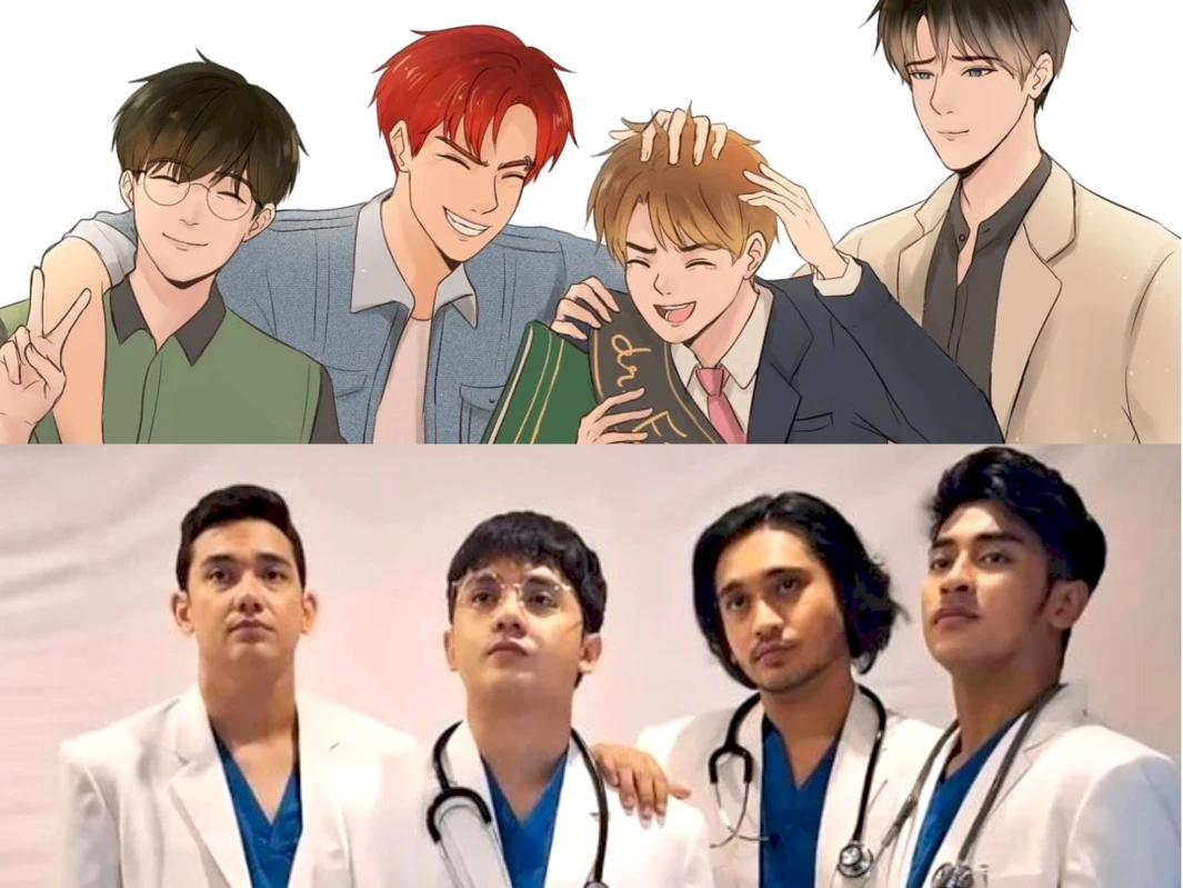 Kenalin 4 Dokter Ganteng di Serial Sekotengs Adaptasi Webtoon