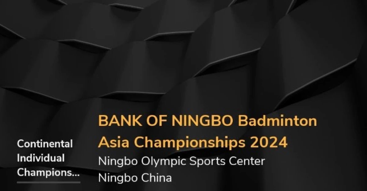 Kejuaraan Bulu Tangkis Asia 2024. (Sumber Gambar: Screenshot via badminton4u App)