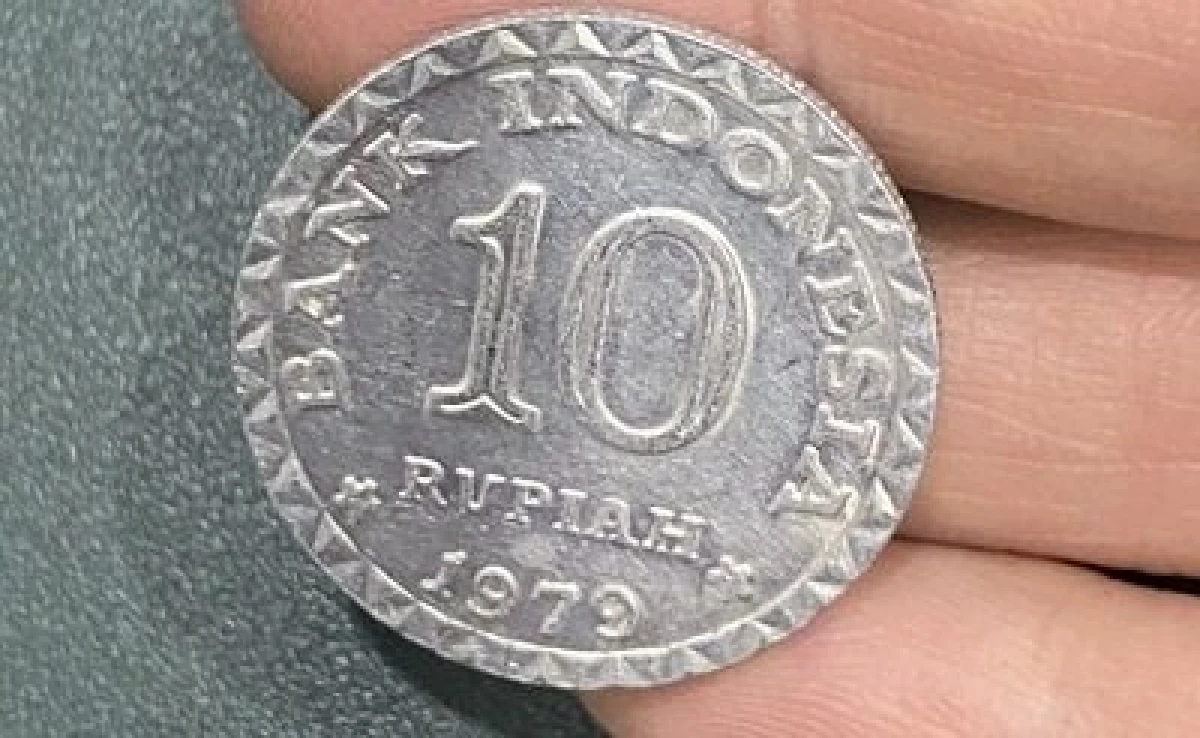 Uang Koin Rp10 Tahun 1979 Dihargai Rp100 Juta Perkeping