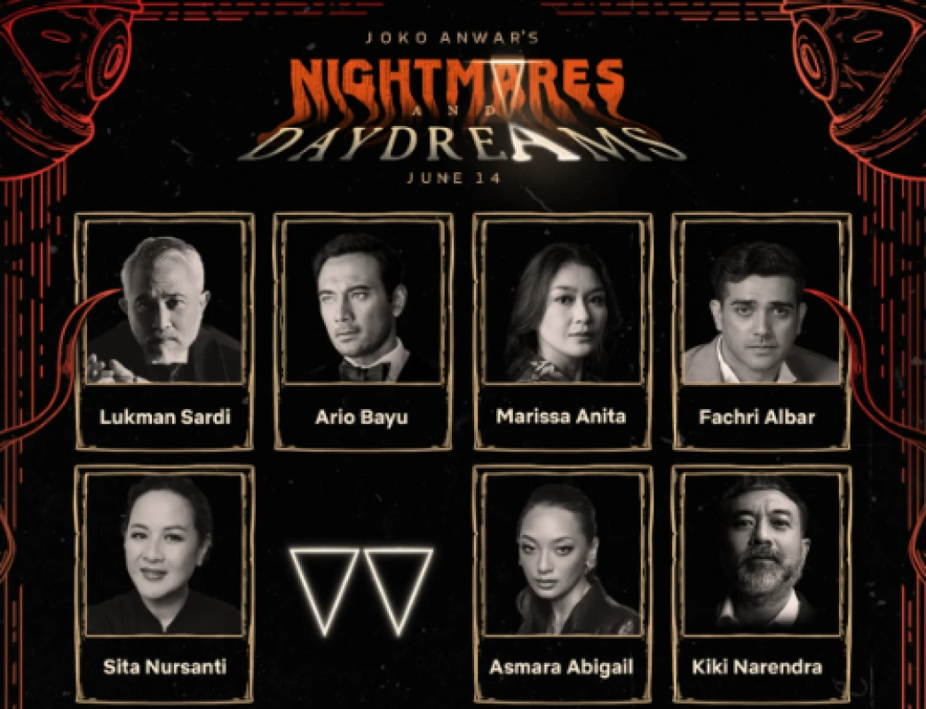 Netflix Umumkan Deretan 65 Pemain Serial 'Nightmares and Daydreams' Karya Joko Anwar