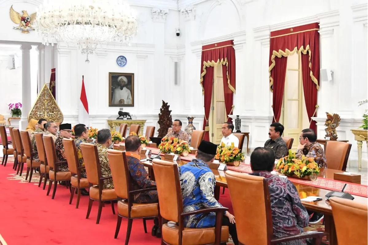 Presiden Jokowi Rapat Konsultasi dengan Pimpinan MPR RI, Tegaskan Pentingnya Bangun Sinergi Nasional