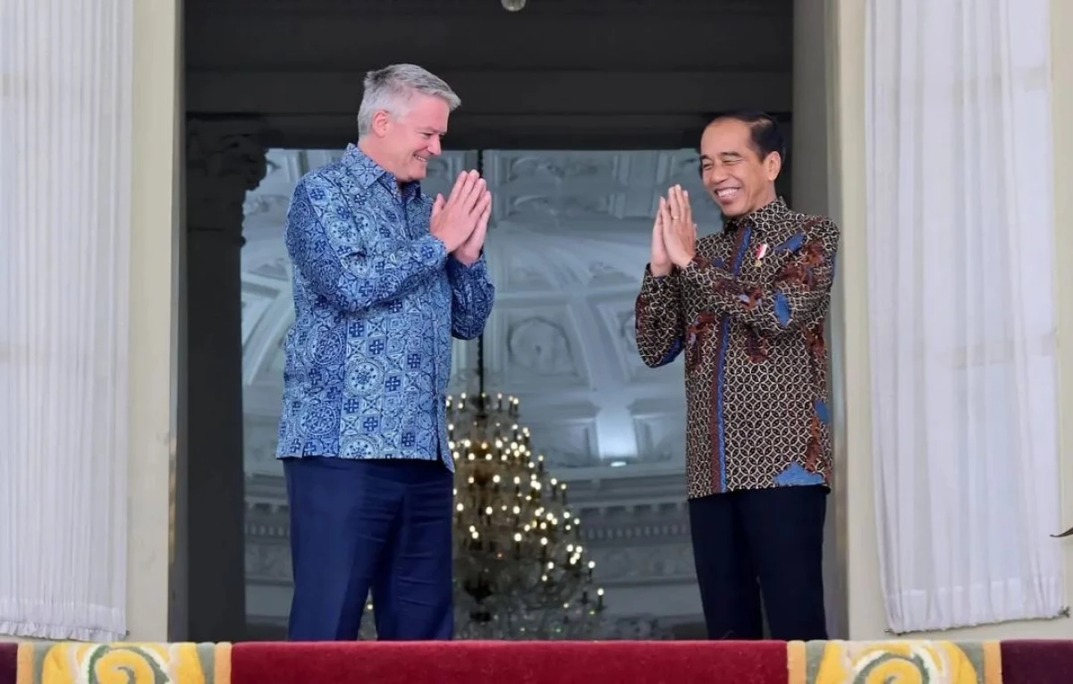 Presiden Jokowi Sambut Sekjen OECD Bahas Perkembangan Proses Aksesi OECD Indonesia