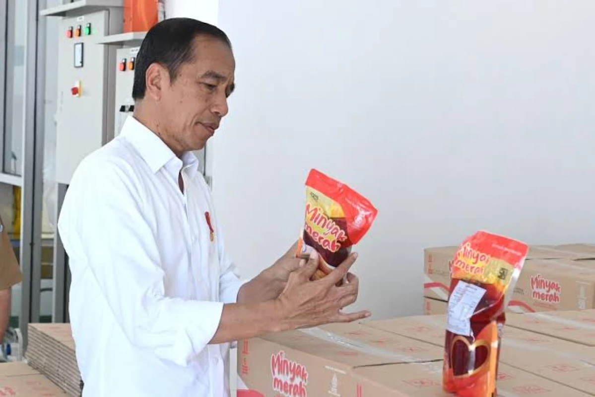 Presiden Joko Widodo Promosikan Minyak Merah, Apakah Lebih Sehat dan Terjangkau? (Sumber Foto Money Kompas)