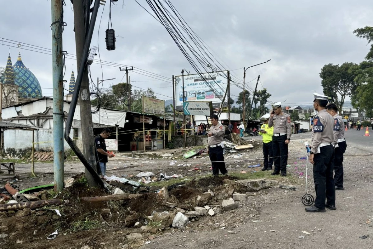 Lokasi Kecelakaan Bus Rombongan SMK Depok di Ciater Subang Disebut Jalur Tengkorak
