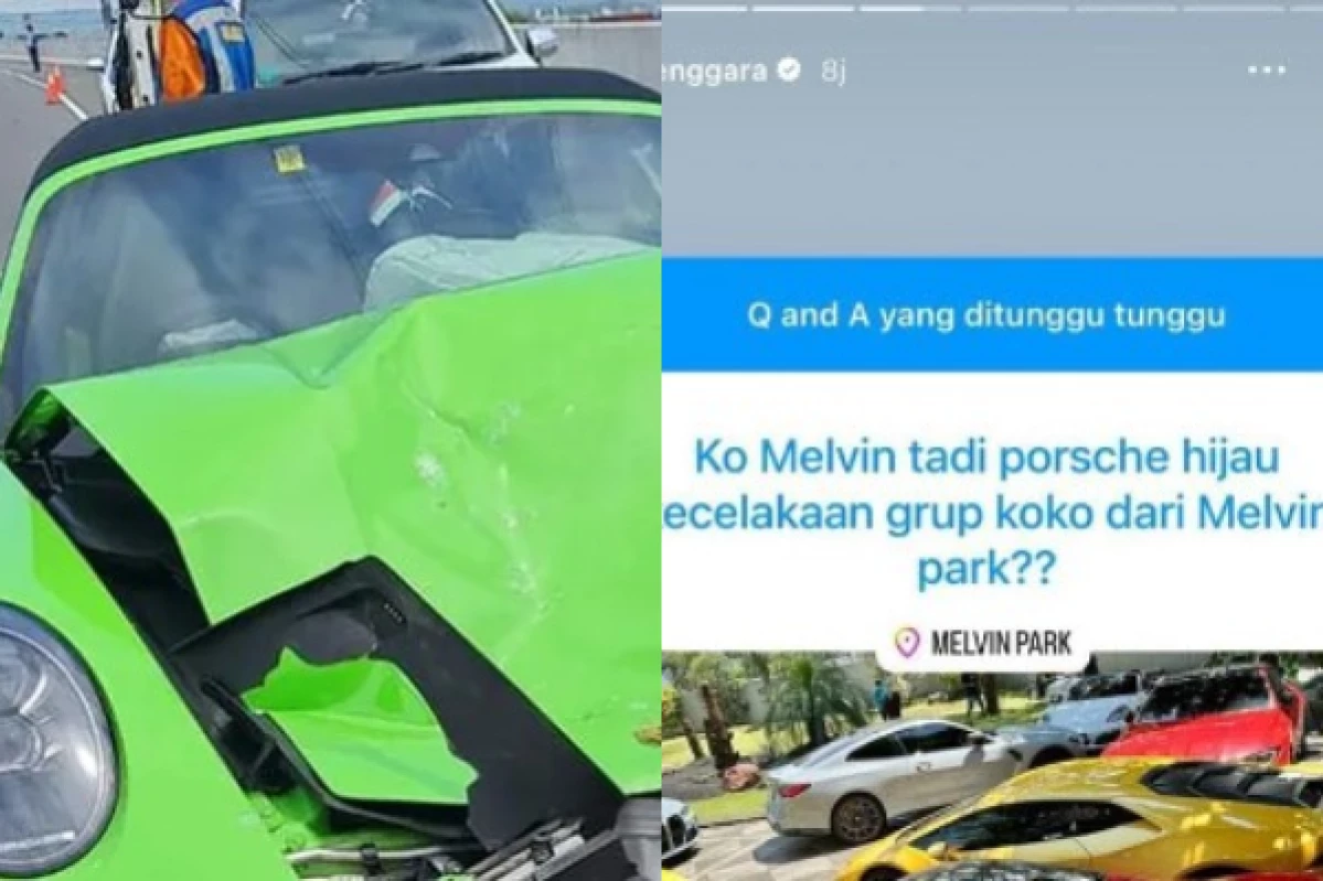 Identitas Pengemudi Porsche Tabrak Grand Livina di Tol Kejapan Terungkap, Ternyata Teman dari Crazy Rich Surabaya Ini