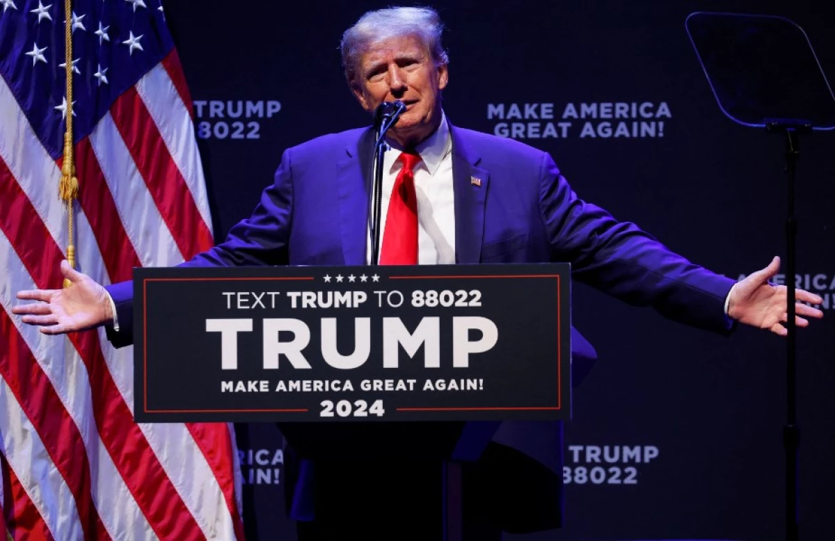 Donald Trump dalam Pilpres AS 2024: Menarik Perhatian Pelajar Asing dengan Janji Green Card. (Sumber Foto: Jonathan Ernst | Reuters)