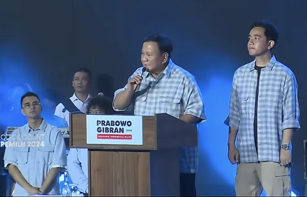 Rekapitulasi Suara Nasional  Prabowo-Gibran menang di 21 Provinsi