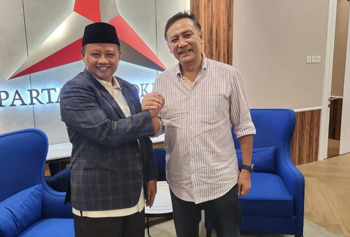 Uu Ruzhanul Ulum Bertemu Elit Demokrat, Ingin Persunting Kembali Ridwan Kamil di Pilgub 2024