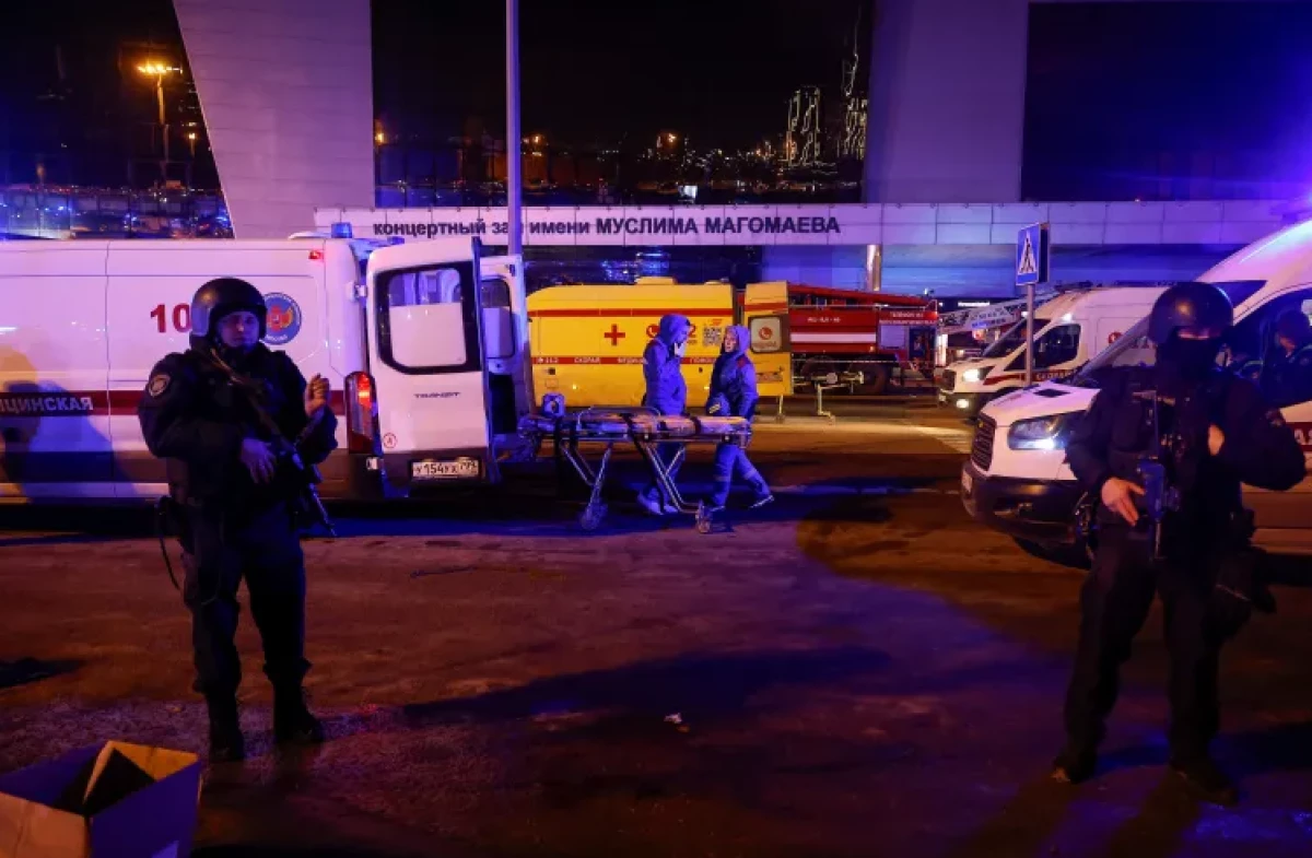 Penembakan Massal Terjadi di Moskow Rusia, 60 Orang Tewas dan 100 Orang Luka-Luka