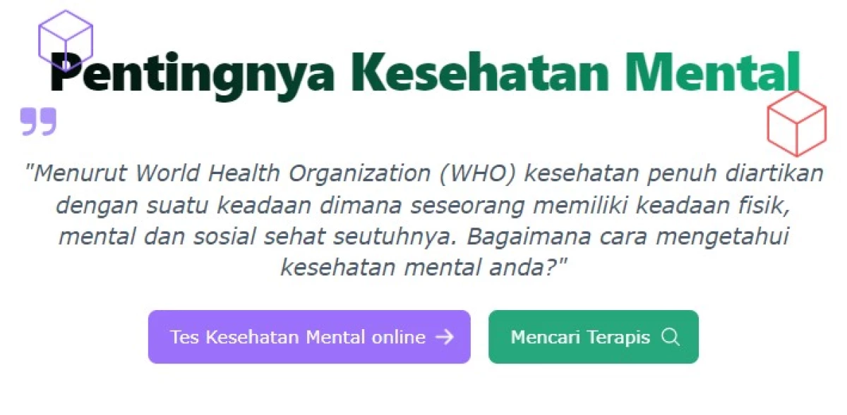 Tes Kesehatan Mental Online. (Sumber Gambar: Screenshot via DMHC)