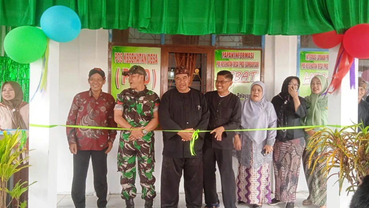 Poskesdes Dekatkan Layanan Kesehatan Masyarakat di Pagaden