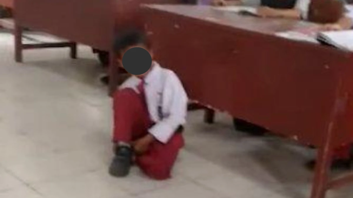Viral Siswa SD di Medan Dihukum Duduk di Lantai karena Nunggak SPP, Begini Tanggapan Pihak Sekolah