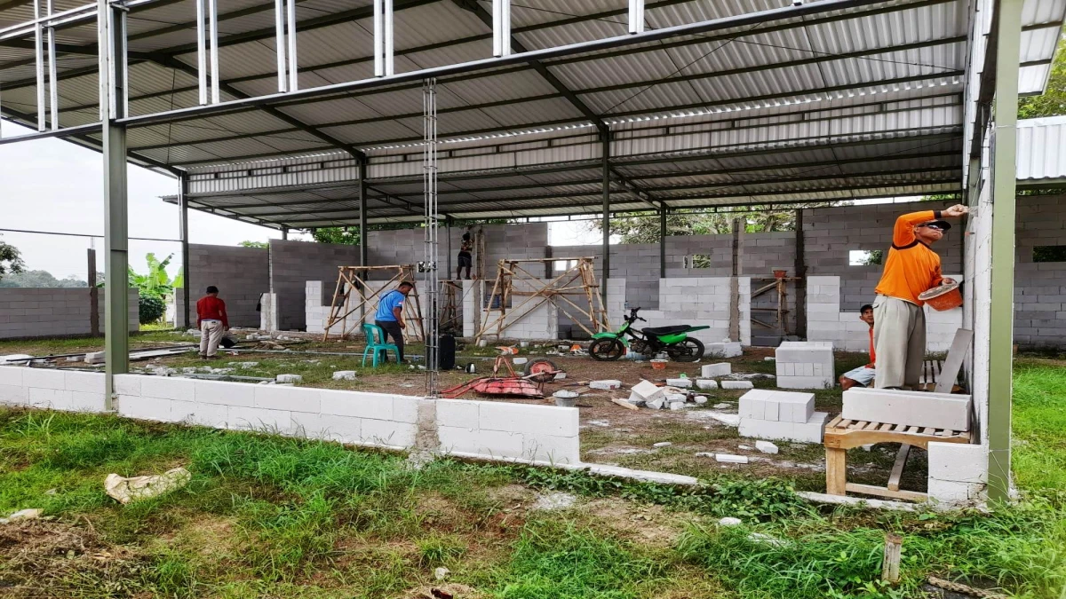 Pemdes Parigimulya Gabungkan GOR dan Kantor Desa
