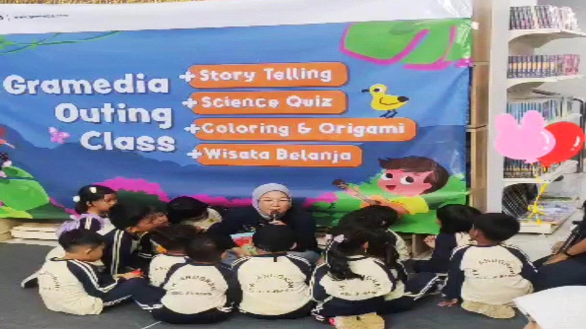Gramedia Subang Berikan Pengalaman Belajar Menyenangkan Bagi Siswa