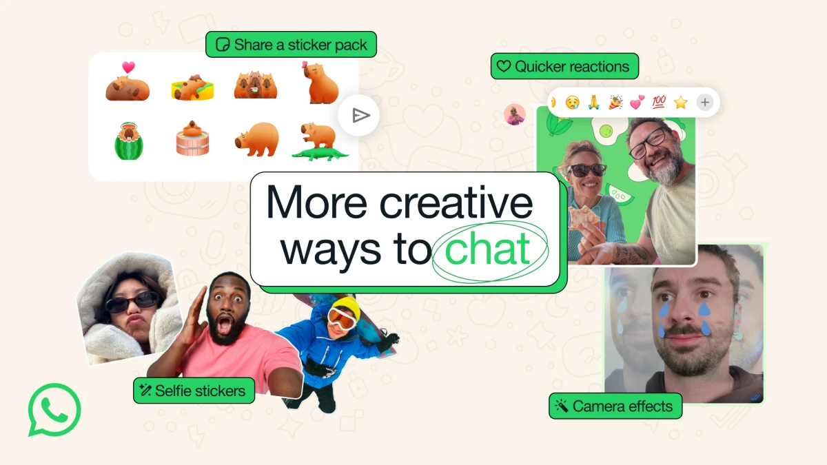 WhatsApp Perkenalkan 4 Fitur Baru, Termasuk Bikin Stiker dari Foto Selfie