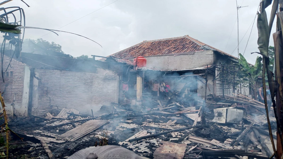 Rumah Warga Pantura Subang Terbakar, Kerugian Tembus Rp100 Juta