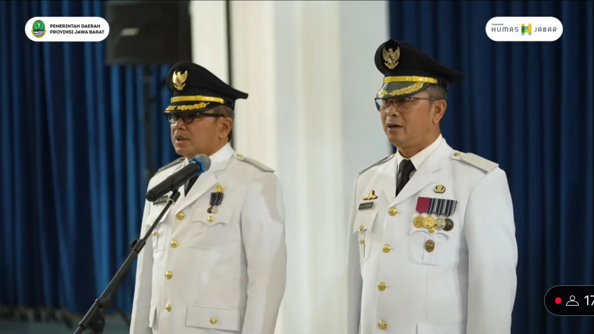 Bey Machmudin Lantik Ade Afriandi jadi  Penjabat Bupati Bupati Subang Gantikan Dr Imran