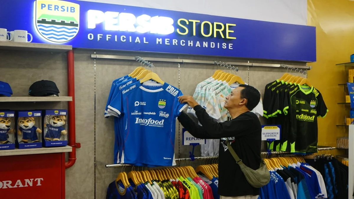 Persib Store Resmi Kini Hadir di Kota Sukabumi