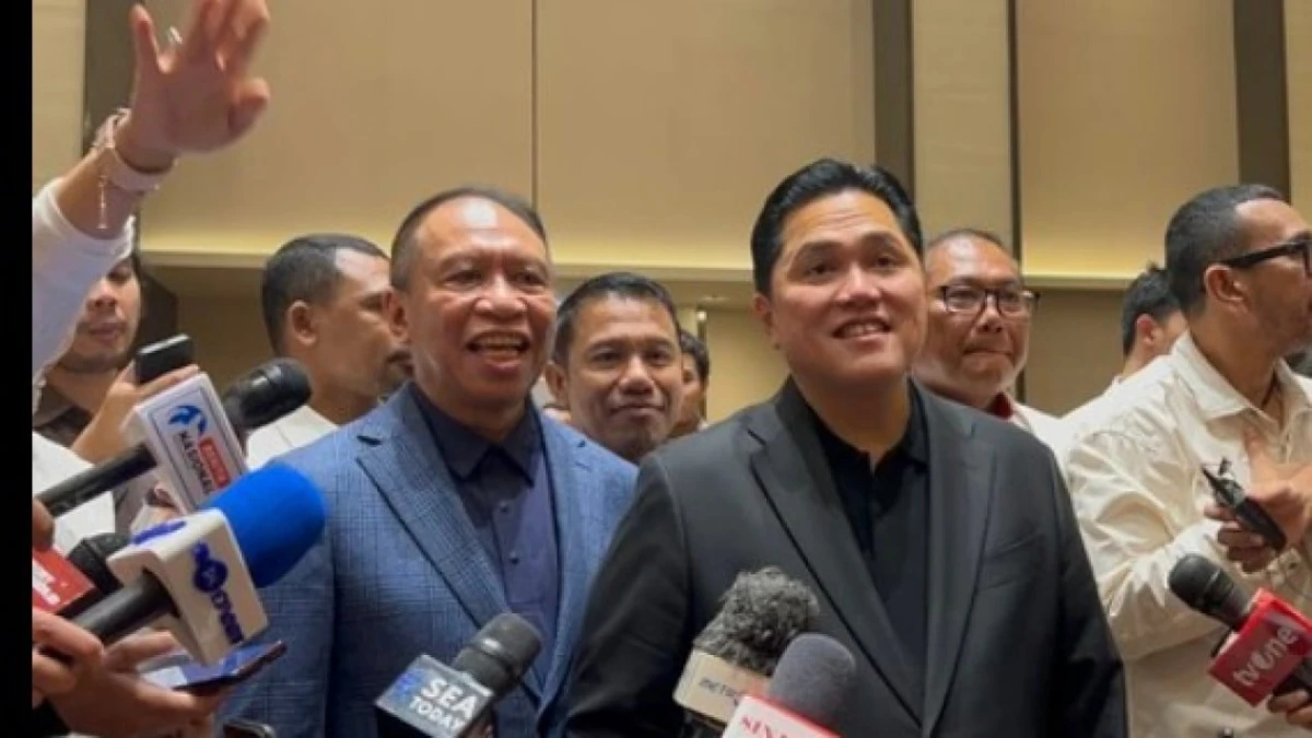 Erick Thohir Masih Mencari Sosok Dirtek Ideal untuk Timnas Indonesia