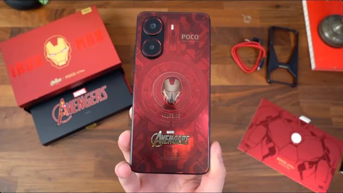 Ponsel Superhero POCO X7 Pro Iron Man Edition Resmi Diluncurkan
