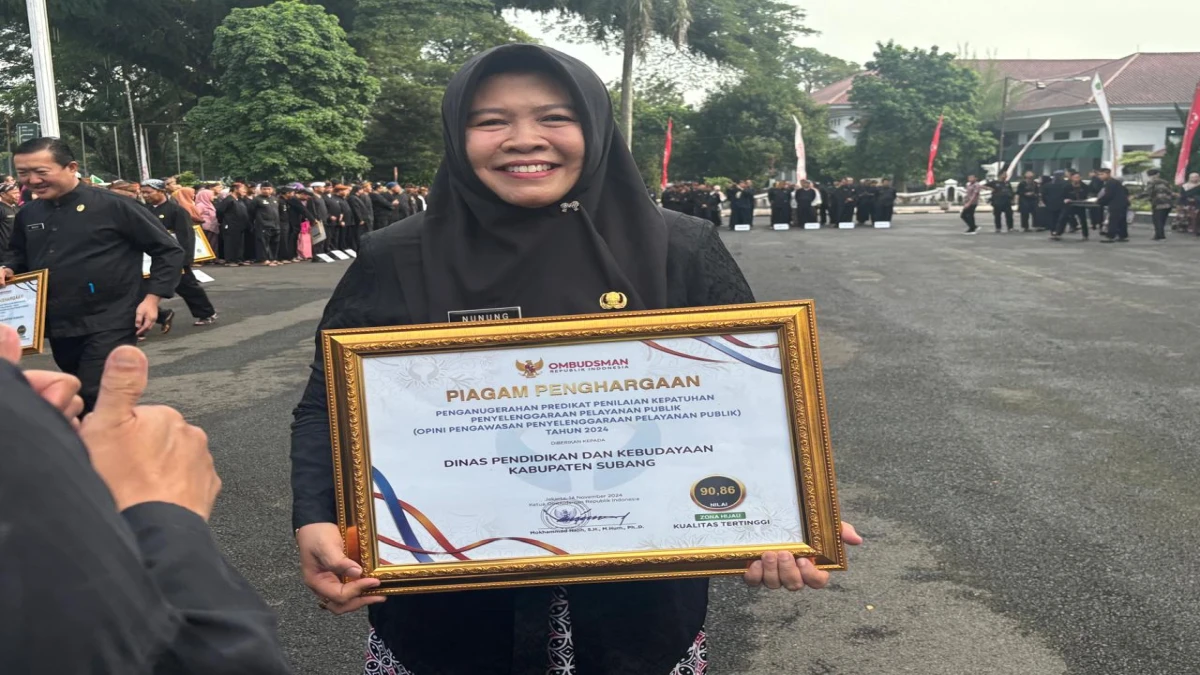 Usai Raih Penghargaan Dari Ombudsman RI, Disdikbud Subang Terus Berikan Pelayanan Terbaik