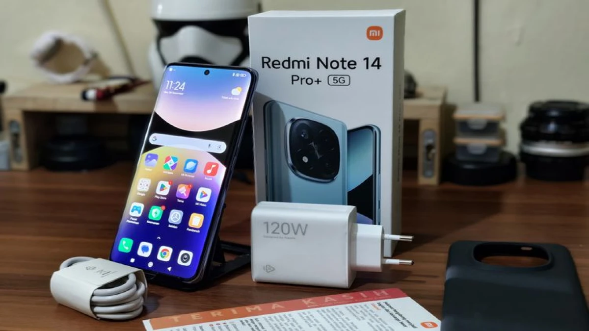 Redmi Note 14 Series Resmi Hadir di Indonesia! Model Pro Plus Punya Fast Charging Ngebut 120W