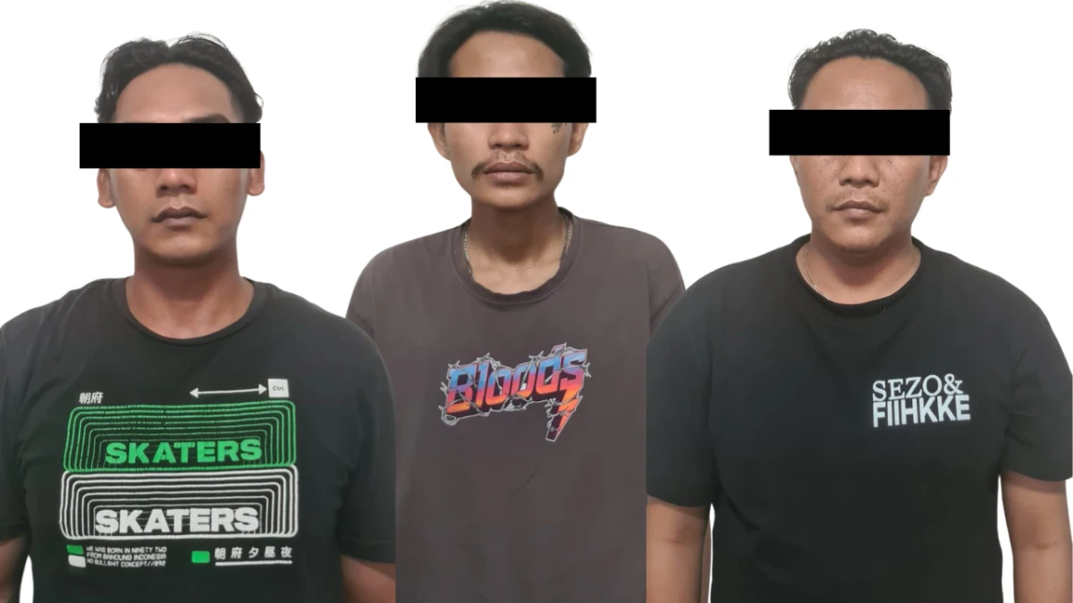 Edarkan Sabu di Cibogo Subang 3 Bandar Diringkus Polisi, 100 Paket Diamankan