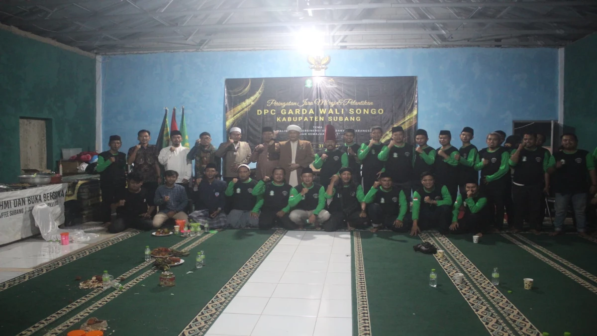 Pengurus DPC Garda Wali Songo Dilantik, Siap Menjaga Tradisi