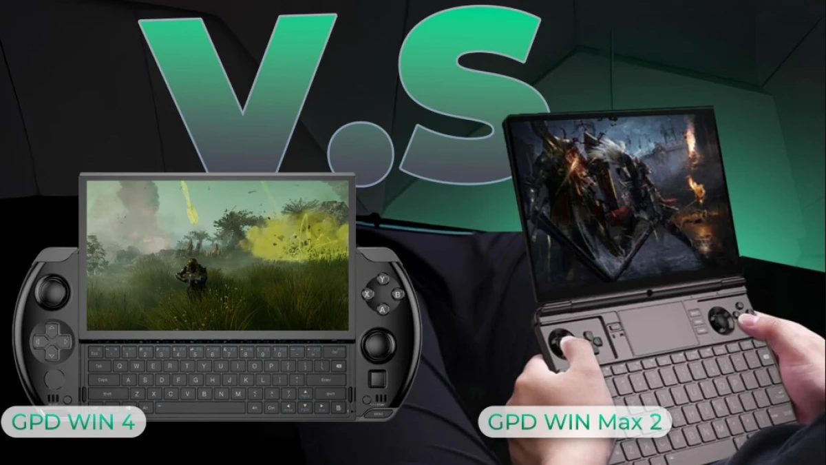 GPD Win 4 vs GPD Win Max 2: Mana yang Lebih Canggih?