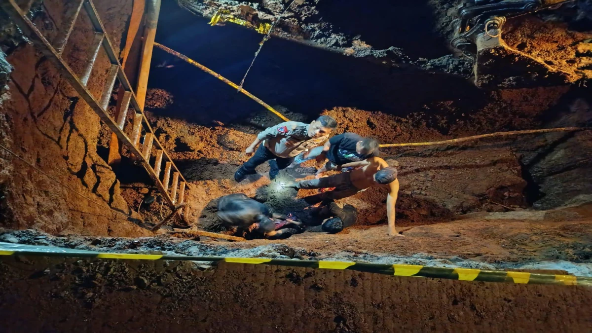 Tertimbun Longsor 1 Pekerja Proyek Saluran Air PDAM Purwakarta Meninggal Dunia