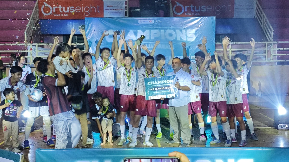 Pertandingan Panas Final Liga Pelajar Subang, SMAN 3 Subang Raih Juara Pertama