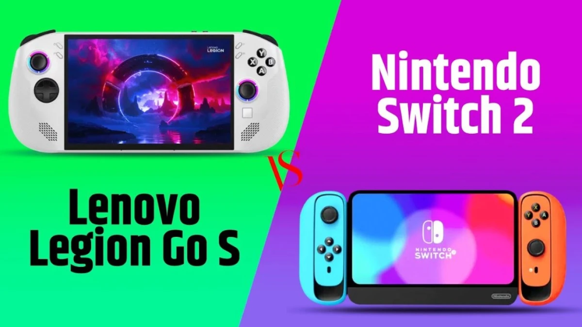 Lenovo Legion Go S vs Nintendo Switch 2: Dua Handheld Gaming Terbaru 2025