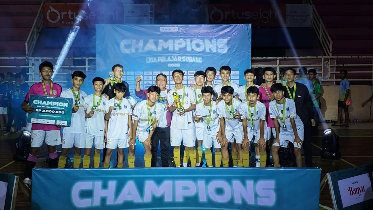 SMPN 3 Subang Raih Juara Pertama di Liga Pelajar 2025