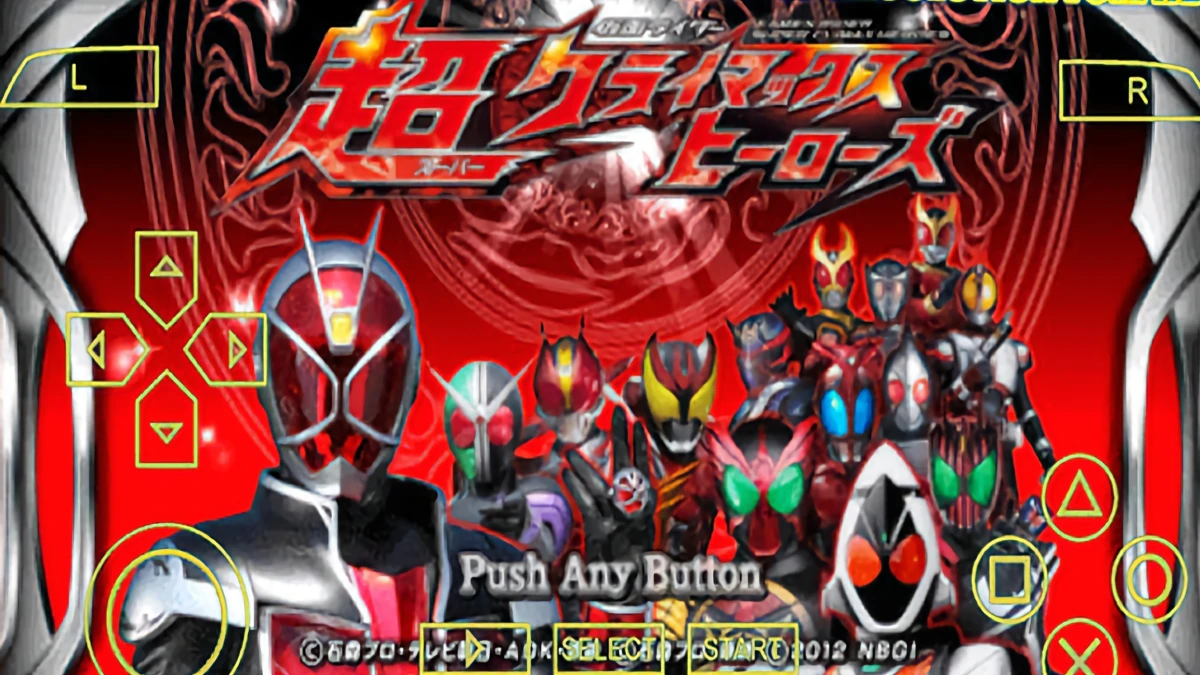 Tips Download & Main Kamen Rider Super Climax Heroes di Game PPSSPP Ukuran Kecil