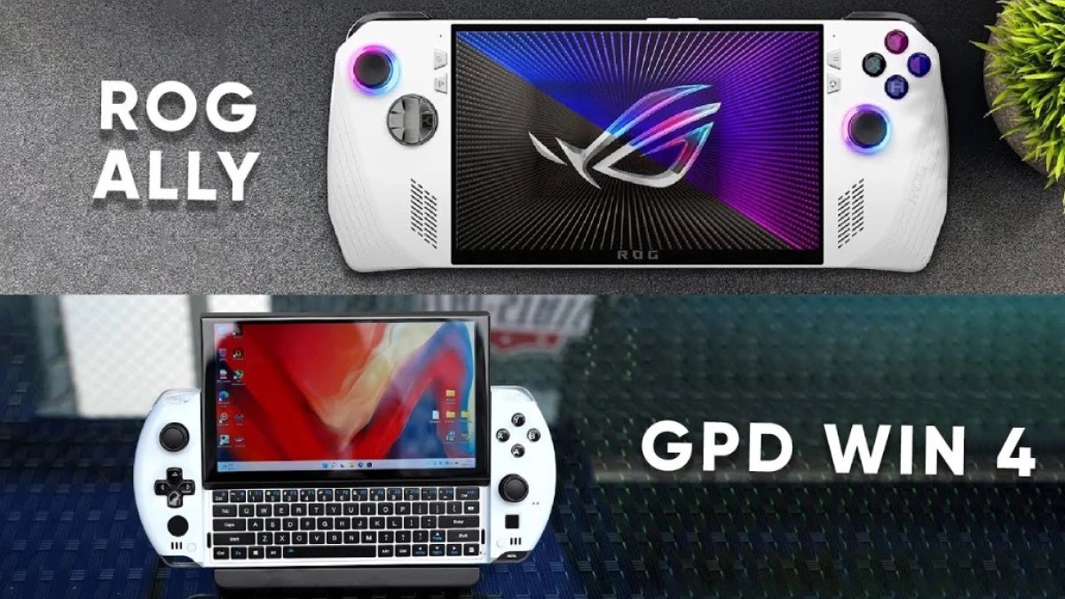 ASUS ROG Ally vs GPD Win 4: Perbandingan Handheld Gaming PC Terbaik