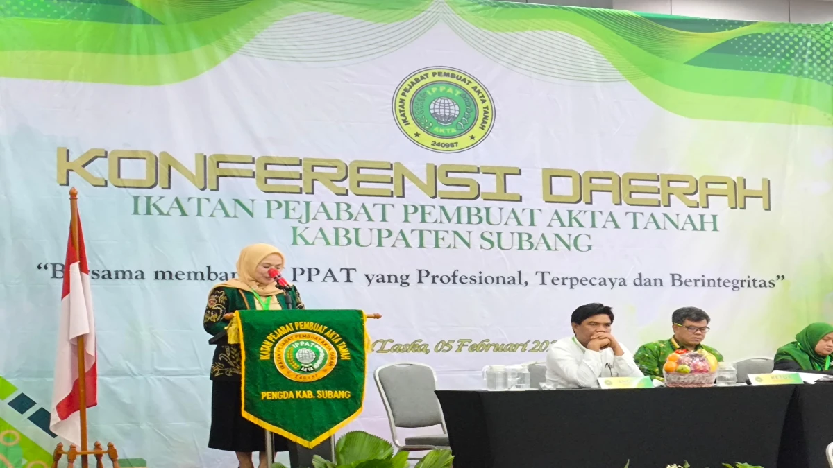 Waode Vivere Pericoloso Resmi Dilantik sebagai Ketua IPPAT Subang 2024-2027
