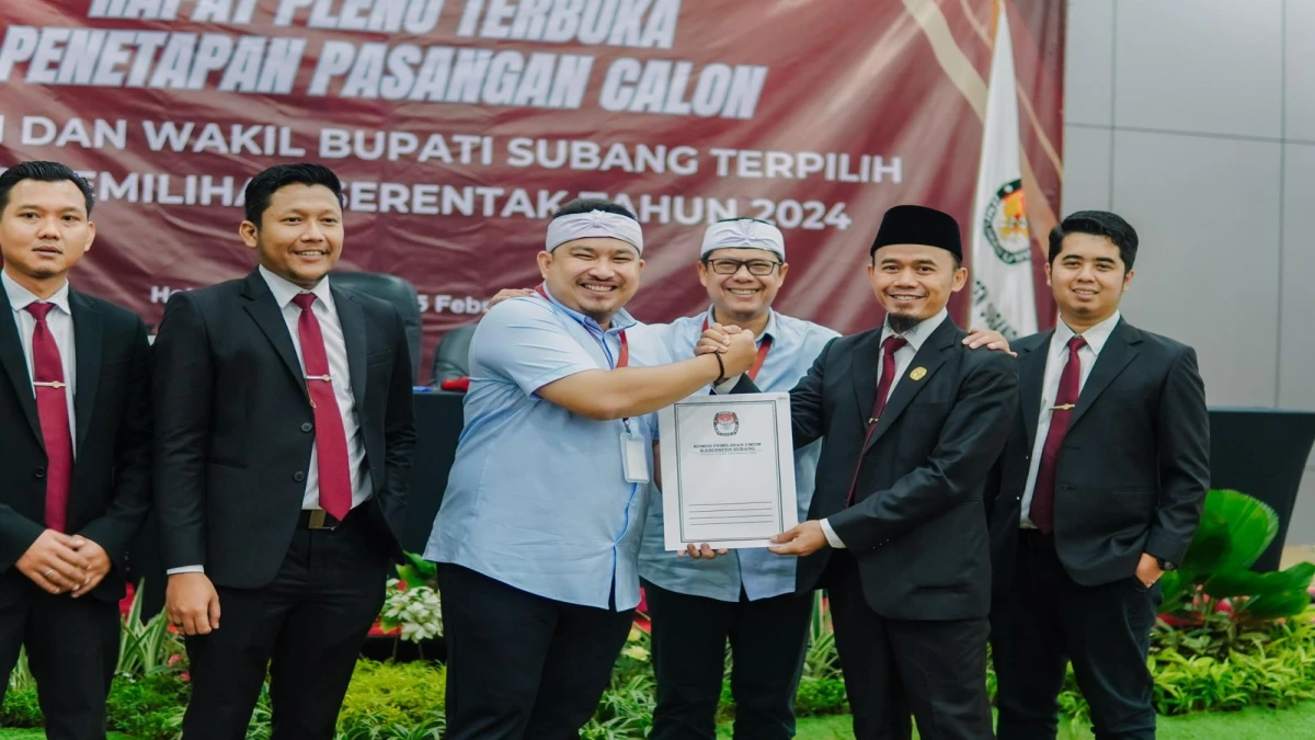 Reynaldi-Agus Masykur Siap Ngabret Setelah Sah jadi Bupati-Wakil Bupati Subang