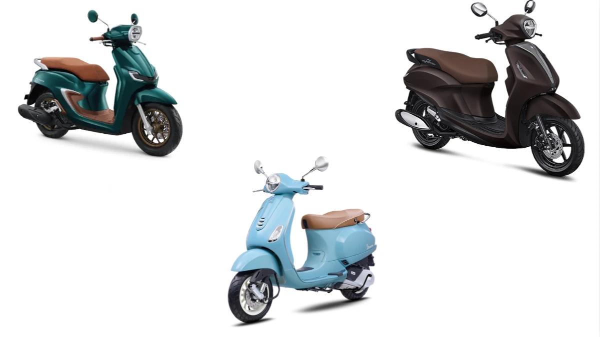 Perbandingan Antara Honda Stylo, Yamaha Grand Filano, dan Vespa Bekas, Mana yang Lebih Tepat?
