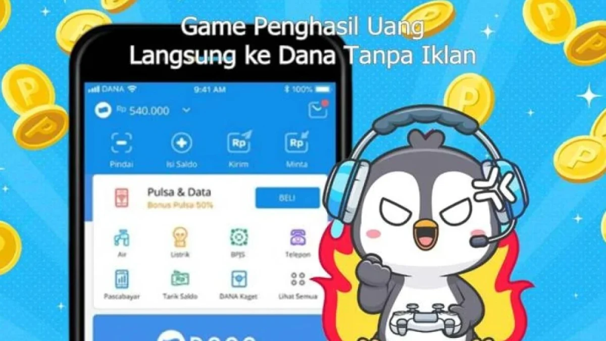 Game Penghasil Saldo DANA Tanpa Iklan Terbaru 2025