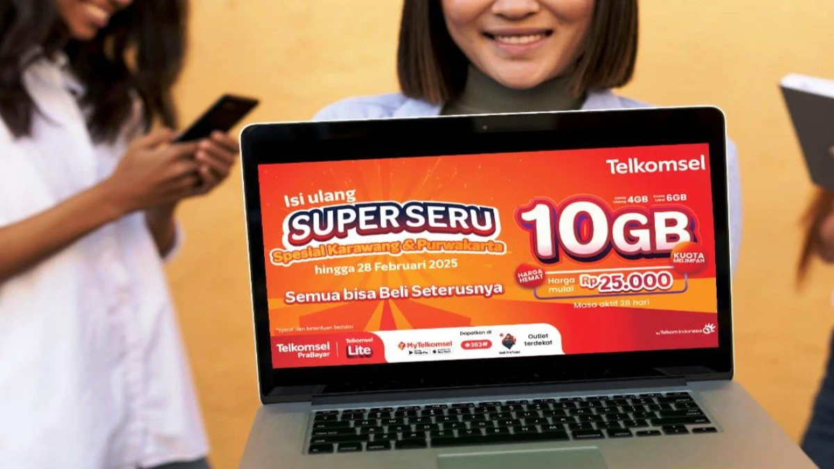 Telkomsel Hadirkan Paket Internet Super Seru Spesial Karawang, Purwakarta dan Sukabumi