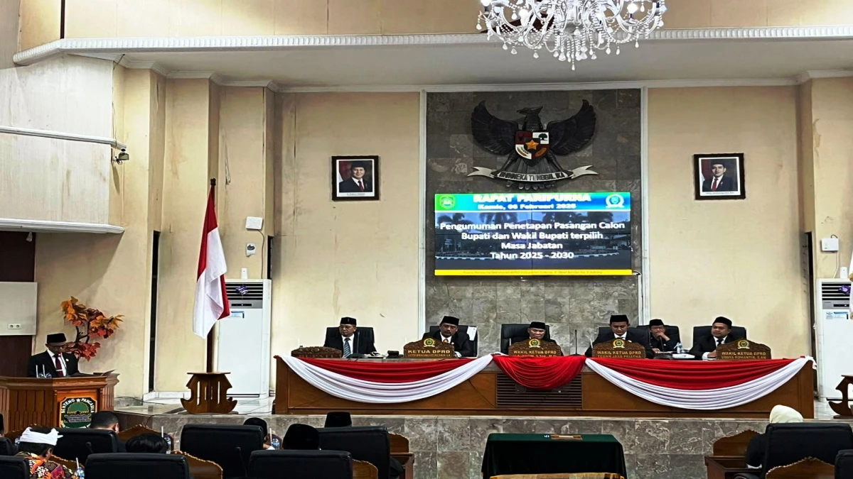 Doa Terbaik Ketua DPRD Subang untuk Pemimpin Baru, Menuju Pelantikan 20 Februari 2025