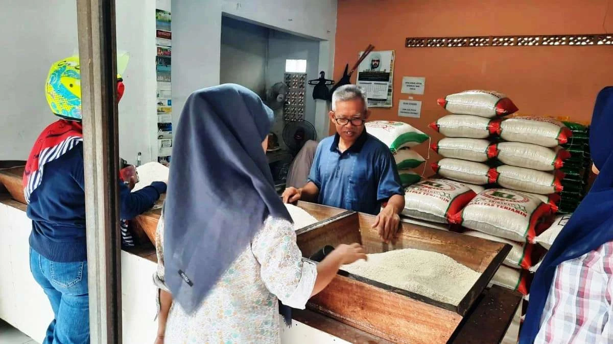 Harga Beras di Subang Masih Stabil