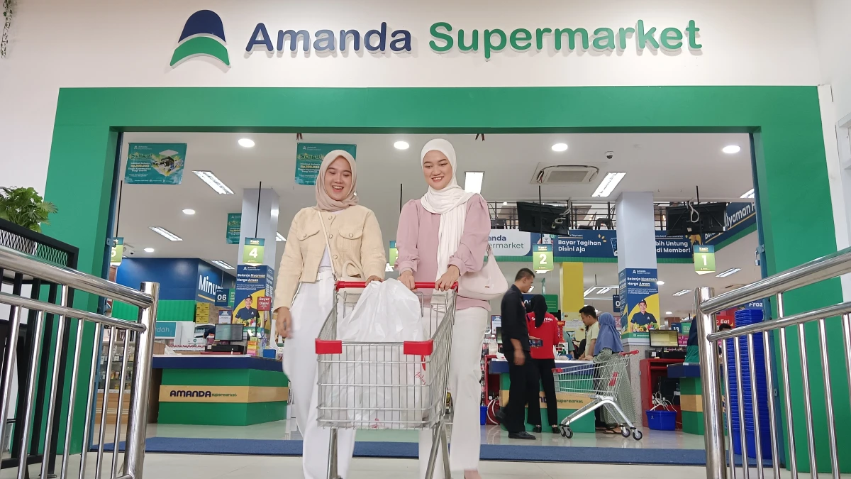 Amanda Supermarket Hadirkan Konsep Baru, Pengalaman Belanja Menjadi Menyenangkan